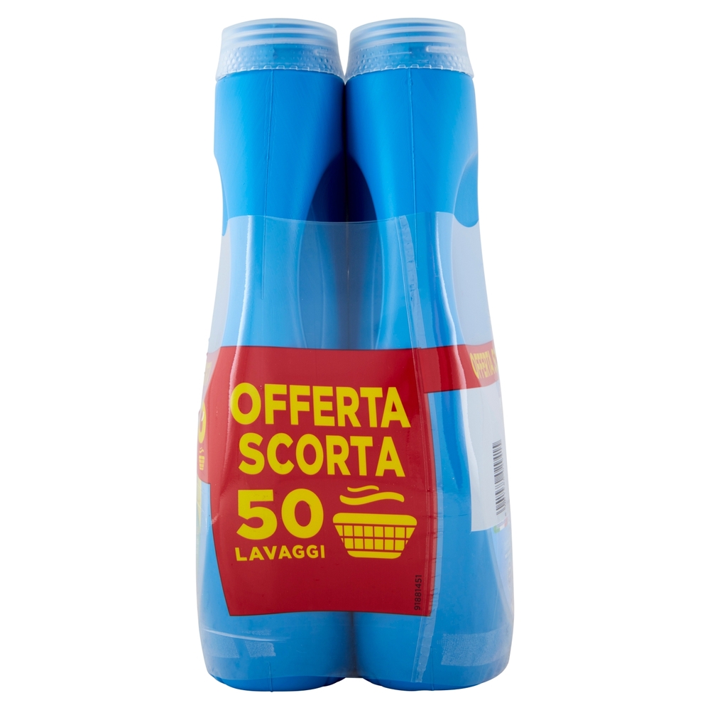 Ace Detersivo Liquido Classico Igienizzante 2 x 25 Lavaggi 2 x 1375 ml